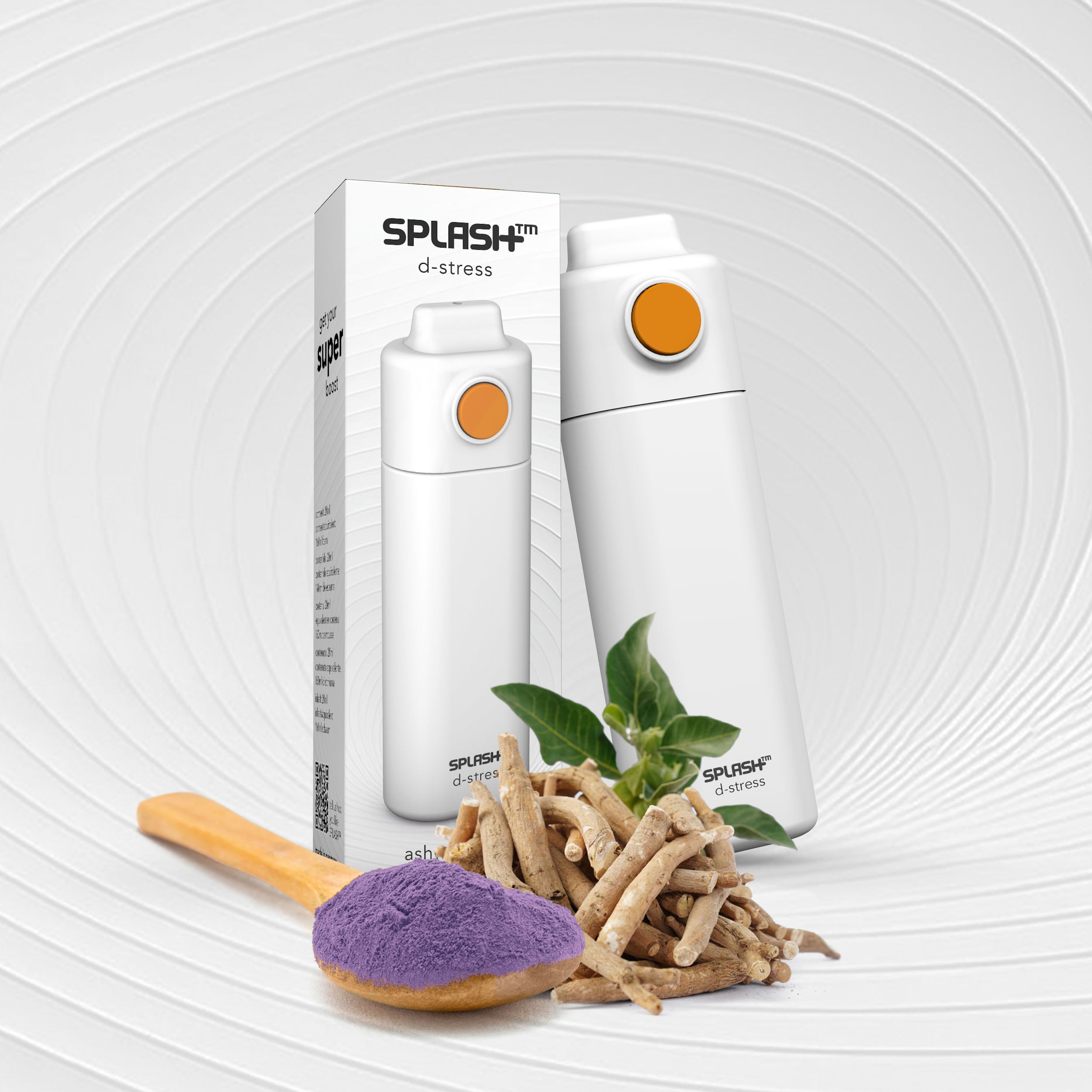 SPLASH D-STRESS – with ashwagandha & passiflora
